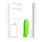 Shots Toys | OUCH! Glow In The Dark Smooth Thick 16cm Penis Sleeve