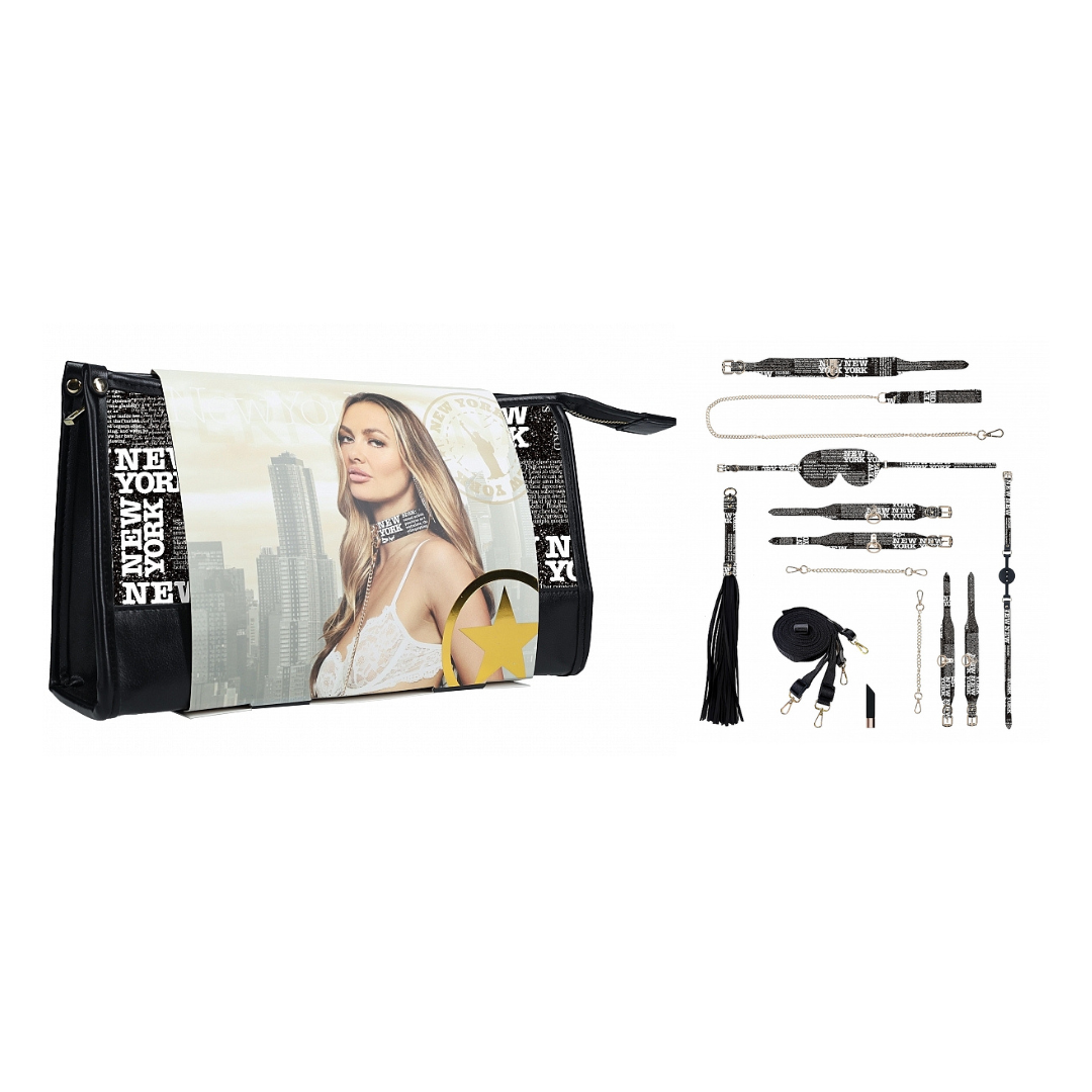 Shots Toys |  Ouch! NY Collection - Kit with Bag - Black