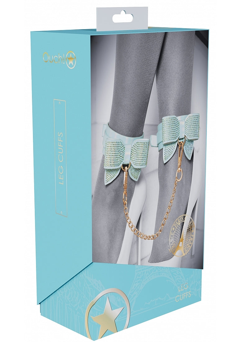 Shots Toys |  Paris Collection - Leg Cuffs - Blue