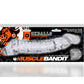 OxBalls MUSCLE BANDIT slimmest fit cocksheath CLEAR