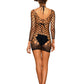 Obsessive Lingerie Net Dress D606 Black Size OS