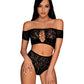 Obsessive Lingerie Inessita 2 Piece Set Size XL