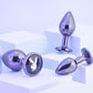 Playboy Pleasure PLEASURE 3 WAYS Metal Butt Plugs - Set of 3 Sizes