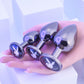 Playboy Pleasure PLEASURE 3 WAYS Metal Butt Plugs - Set of 3 Sizes