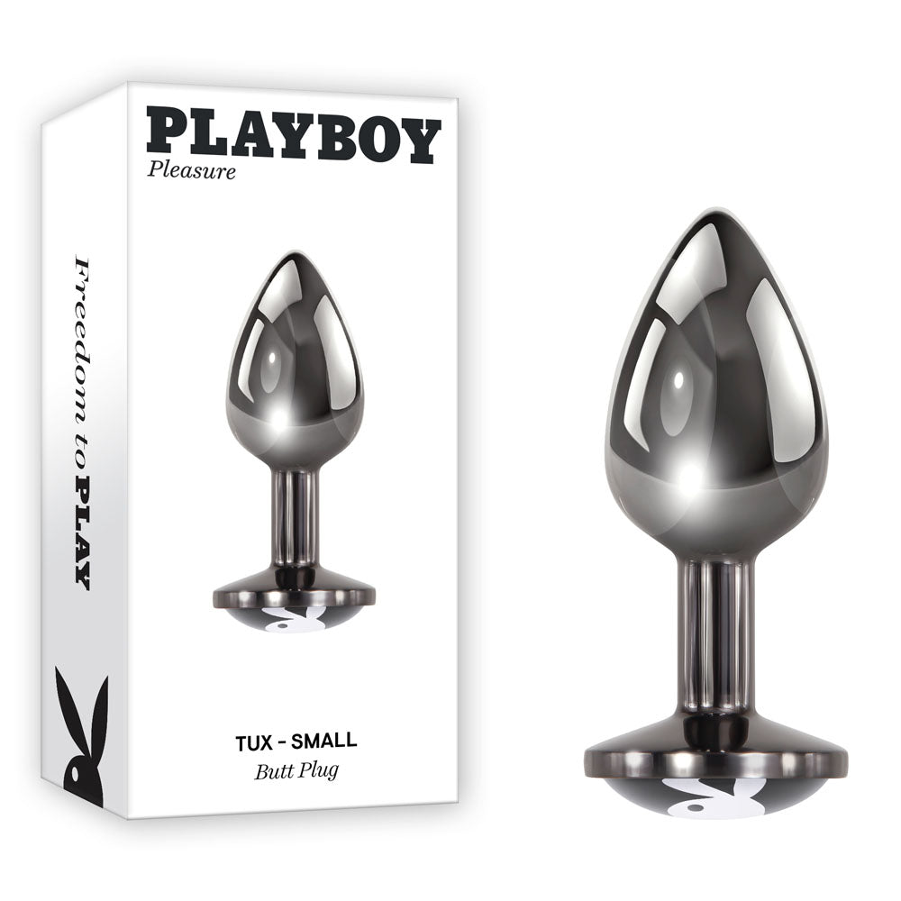 Playboy Pleasure TUX - Small Metal 7.4cm Small Butt Plug