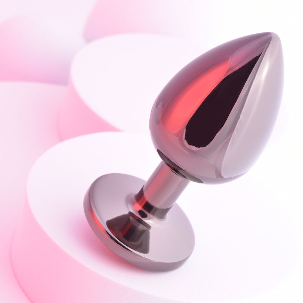 Playboy Pleasure TUX - Large Metal 9.6 cm Large Butt Plug