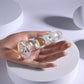 Playboy Pleasure JEWELS PLUG Clear Glass 8.5cm Butt Plug