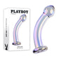 Playboy Pleasure JEWELS KING Clear Glass 16.3cm Dildo