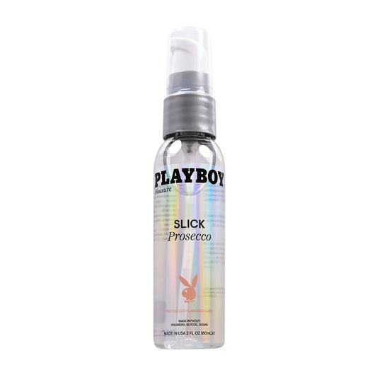 Playboy Pleasure SLICK Prosecco Flavoured Water Based Lubricant 60ml