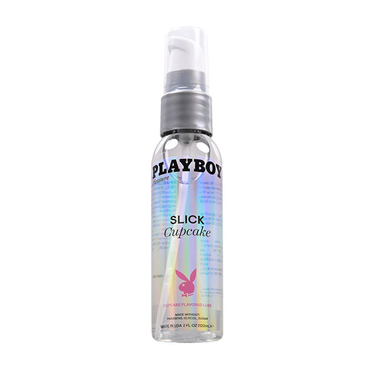 Playboy Pleasure SLICK Cupcake Flavoured Water Based Lubricant 60ml