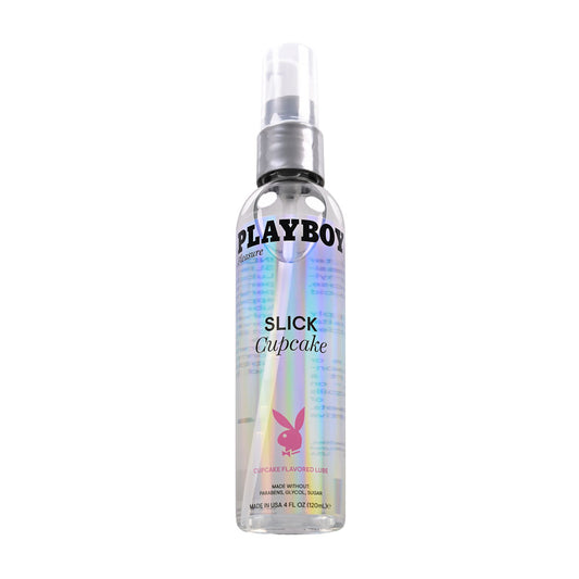 Playboy Pleasure SLICK Cupcake Flavoured Water Based Lubricant 120ml