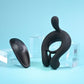 Playboy Pleasure TRIPLE PLAY Black USB Rechargeable Cock Ring w Wireless Remote