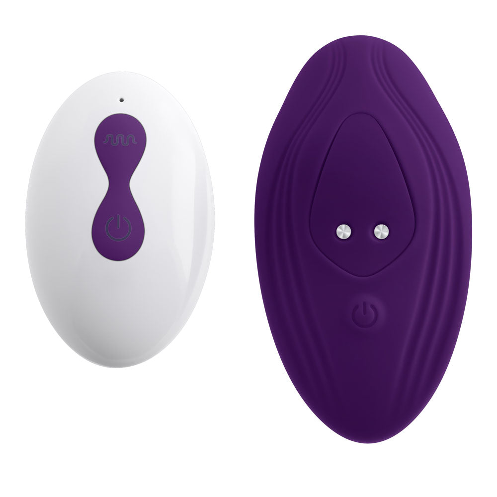 Playboy Pleasure OUR LITTLE SECRET Purple USB Panty Vibrator Wireless Remote