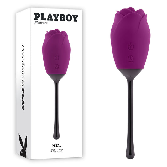 Playboy Pleasure PETAL Purple USB Rechargeable Flicking Stimulator