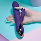 Playboy Pleasure HOP TO IT - Purple 23.5cm Thrusting Rabbit Vibrator