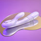 Playboy Pleasure BUMPING BUNNY Opal 22.9 cm USB Thrusting & Warming Vibrator