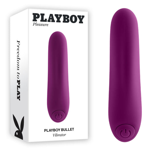 Playboy Pleasure PLAYBOY BULLET Purple 9cm USB Rechargeable Bullet Vibrator