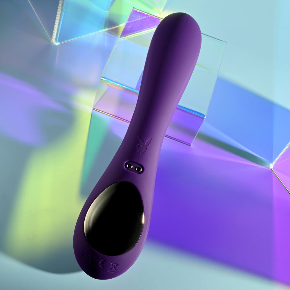 Playboy Pleasure ON REPEAT Purple 19.7cm USB Rechargeable Rabbit Vibrator