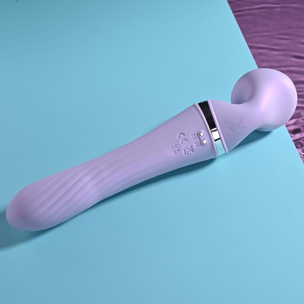 Playboy Pleasure VIBRATO Lavender 24cm USB Rechargeable Massage Wand Vibrator