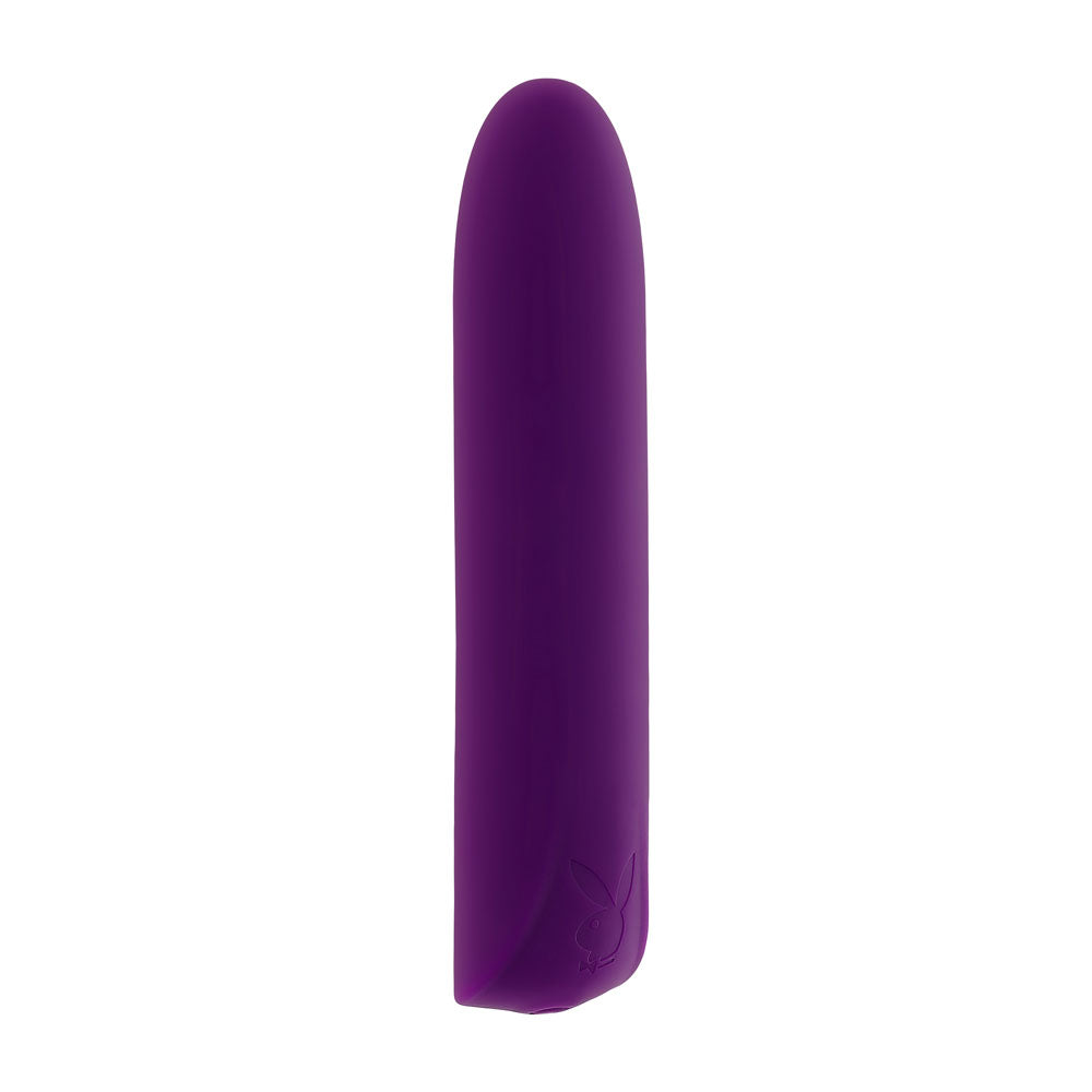 Playboy Pleasure ONE & ONLY Purple 12cm USB Rechargeable Bullet Vibrator