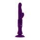 Playboy Pleasure HOPPY ENDING Purple 29.2cm USB Thrusting Rabbit Vibrator