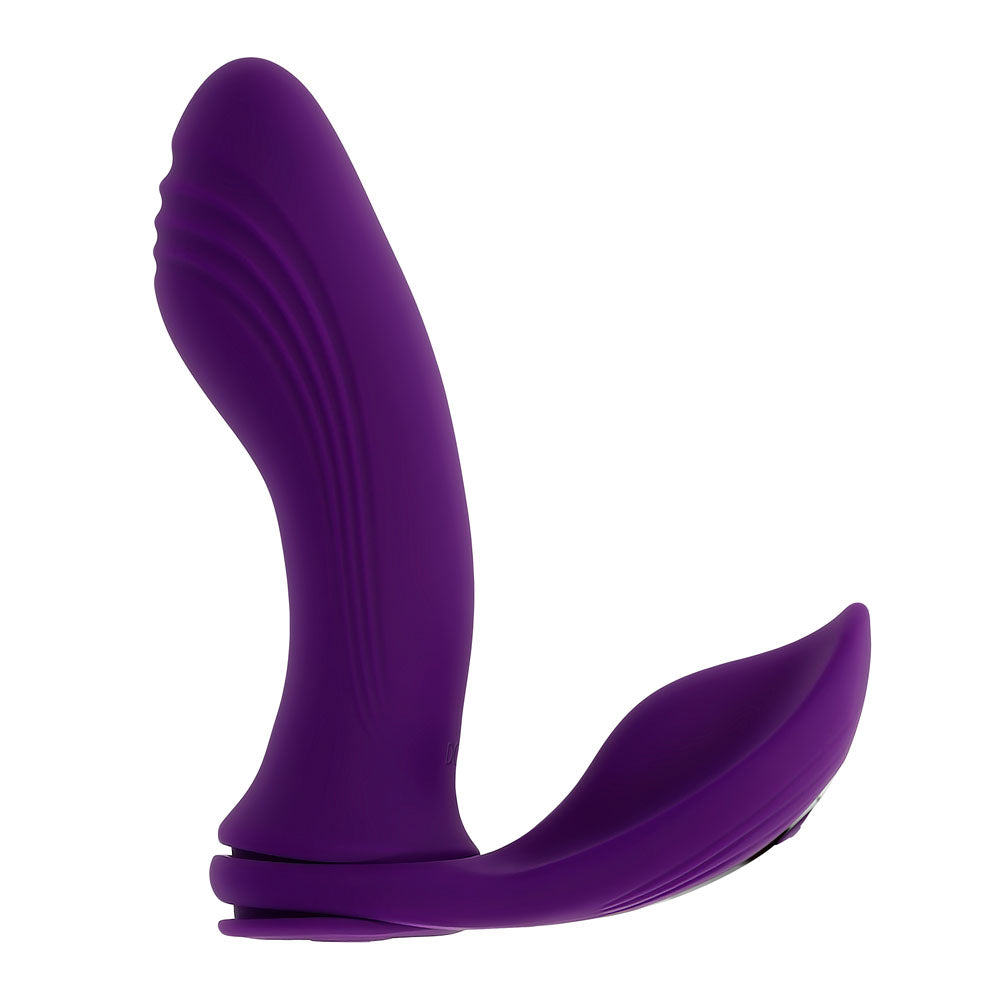 Playboy Pleasure MIX & MATCH Purple G-Spot P-Spot Vibrator with C-Ring Attachment