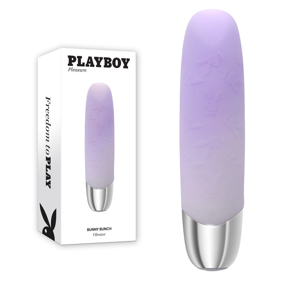 Playboy Pleasure BUNNY BUNCH Pearl 11.3cm USB Rechargeable Bullet Vibrator