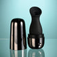 Playboy Pleasure THE JET SET - SUCKER Black 10.3cm Sucking Stimulator with Rechargeable Charging Case