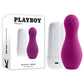 Playboy Pleasure THE JET SET - TAPPING Purple 10.2cm Tapping Stimulator with Charging Case