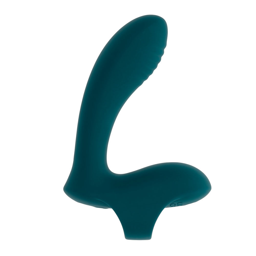 Playboy Pleasure WRAPPED AROUND YOUR FINGER Green Rechargeable Finger Stimulator