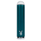 Playboy Pleasure EMERALD Blue 9.1cm USB Rechargeable Glass Tipped Bullet Vibrator