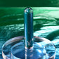 Playboy Pleasure EMERALD Blue 9.1cm USB Rechargeable Glass Tipped Bullet Vibrator