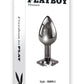 Playboy Pleasure TUX - Small Metal 7.4cm Small Butt Plug