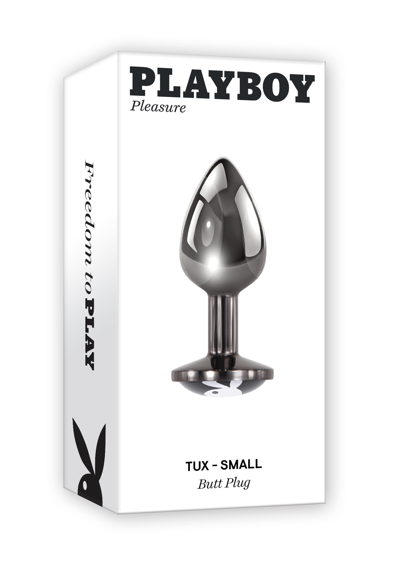 Playboy Pleasure TUX - Small Metal 7.4cm Small Butt Plug