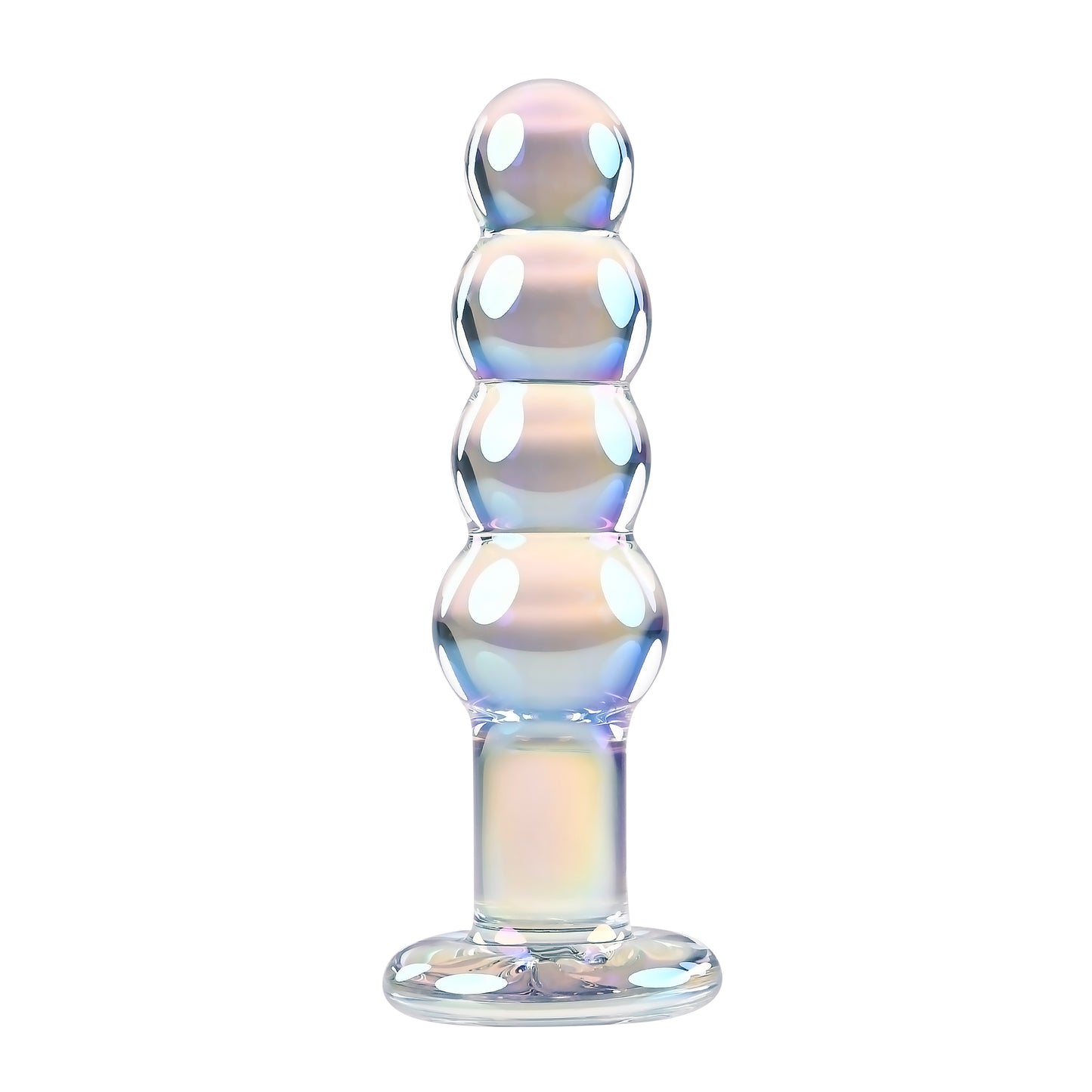 Playboy Pleasure JEWELS PLUG Clear Glass 8.5cm Butt Plug