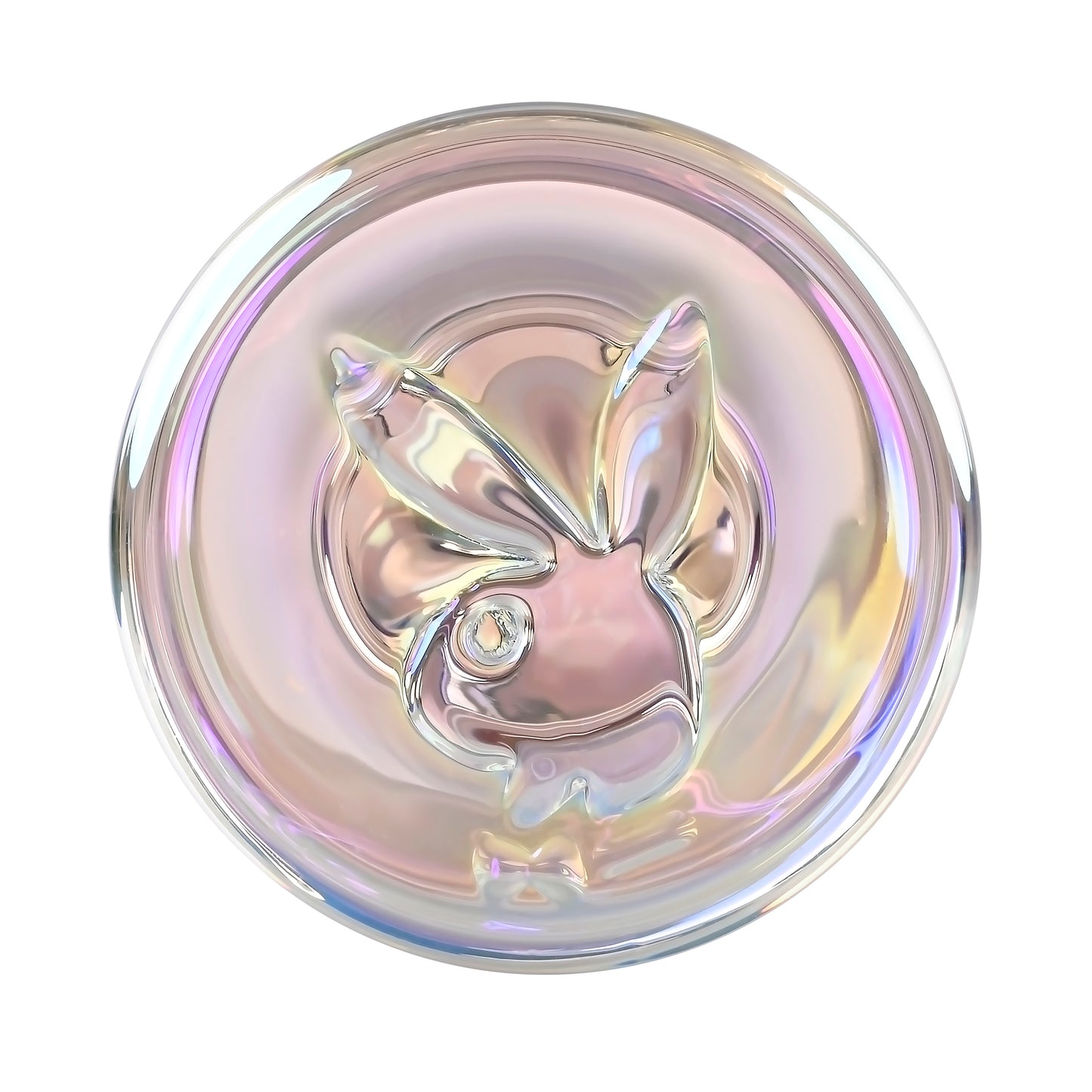 Playboy Pleasure JEWELS PLUG Clear Glass 8.5cm Butt Plug