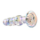 Playboy Pleasure JEWELS PLUG Clear Glass 8.5cm Butt Plug