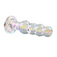 Playboy Pleasure JEWELS PLUG Clear Glass 8.5cm Butt Plug