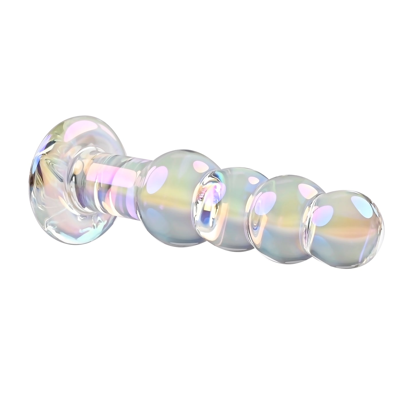 Playboy Pleasure JEWELS PLUG Clear Glass 8.5cm Butt Plug