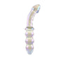 Playboy Pleasure JEWELS DOUBLE Clear Glass 17.1cm Double Ended Dildo