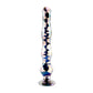 Playboy Pleasure JEWELS WAND Clear Glass 20.3cm Dildo