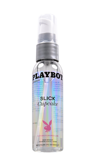 Playboy Pleasure SLICK Cupcake Flavoured Water Based Lubricant 60ml