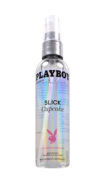 Playboy Pleasure SLICK Cupcake Flavoured Water Based Lubricant 120ml