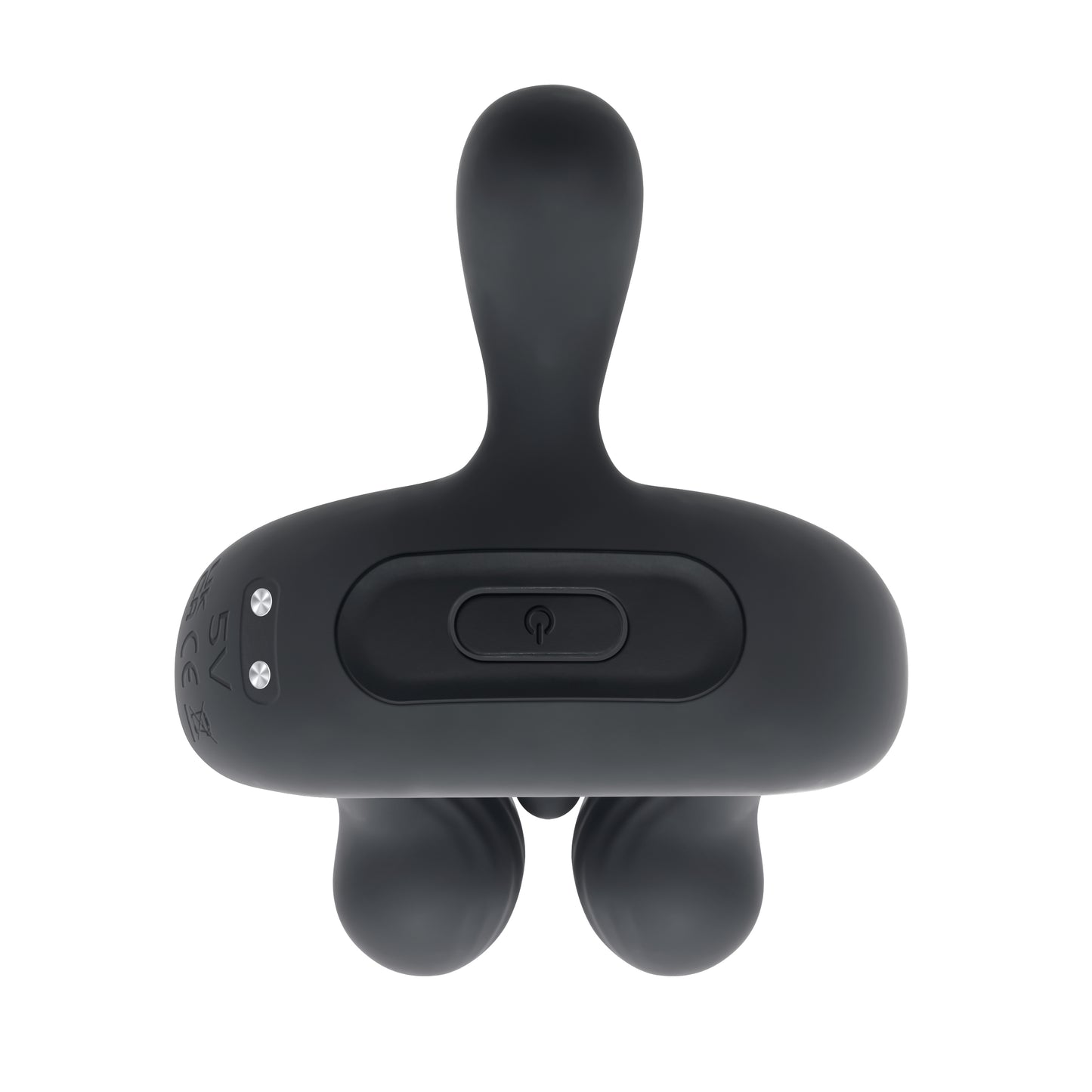 Playboy Pleasure TRIPLE PLAY Black USB Rechargeable Cock Ring w Wireless Remote