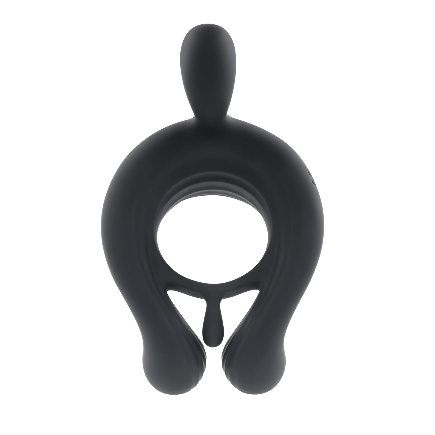 Playboy Pleasure TRIPLE PLAY Black USB Rechargeable Cock Ring w Wireless Remote