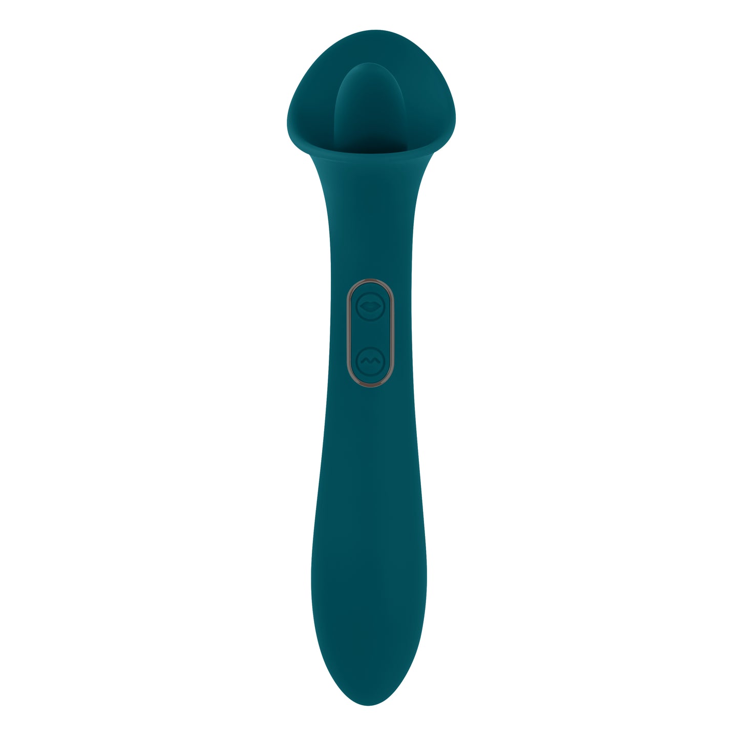 Playboy Pleasure TRUE INDULGENCE Teal 21.3cm Rechargeable Vibrator Flicking Tip