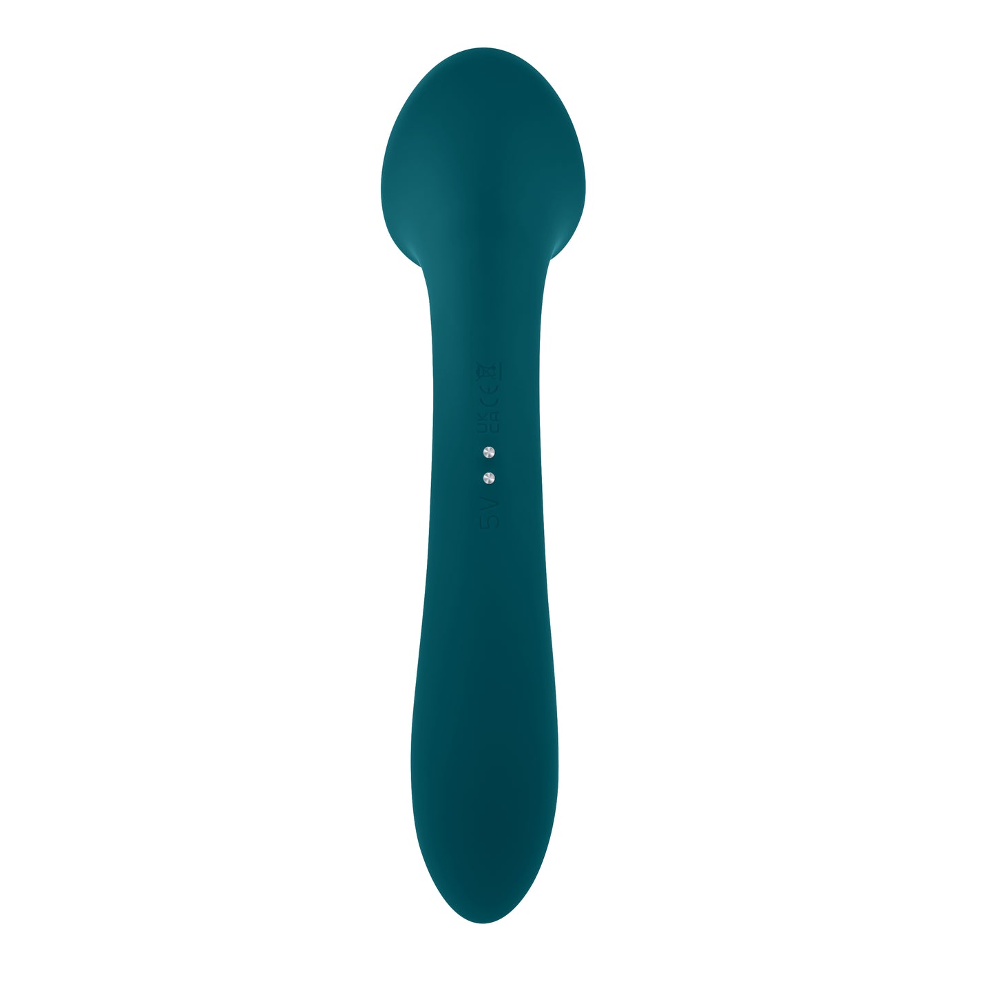 Playboy Pleasure TRUE INDULGENCE Teal 21.3cm Rechargeable Vibrator Flicking Tip