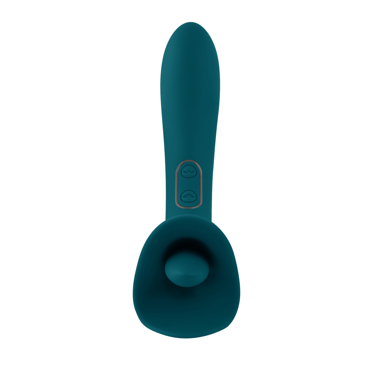 Playboy Pleasure TRUE INDULGENCE Teal 21.3cm Rechargeable Vibrator Flicking Tip