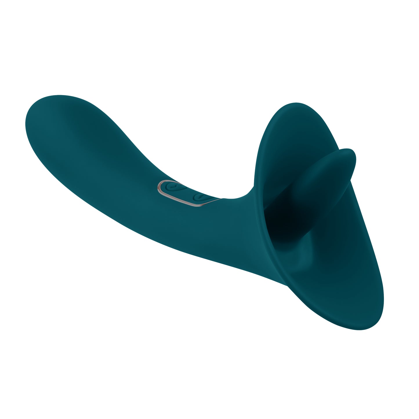 Playboy Pleasure TRUE INDULGENCE Teal 21.3cm Rechargeable Vibrator Flicking Tip