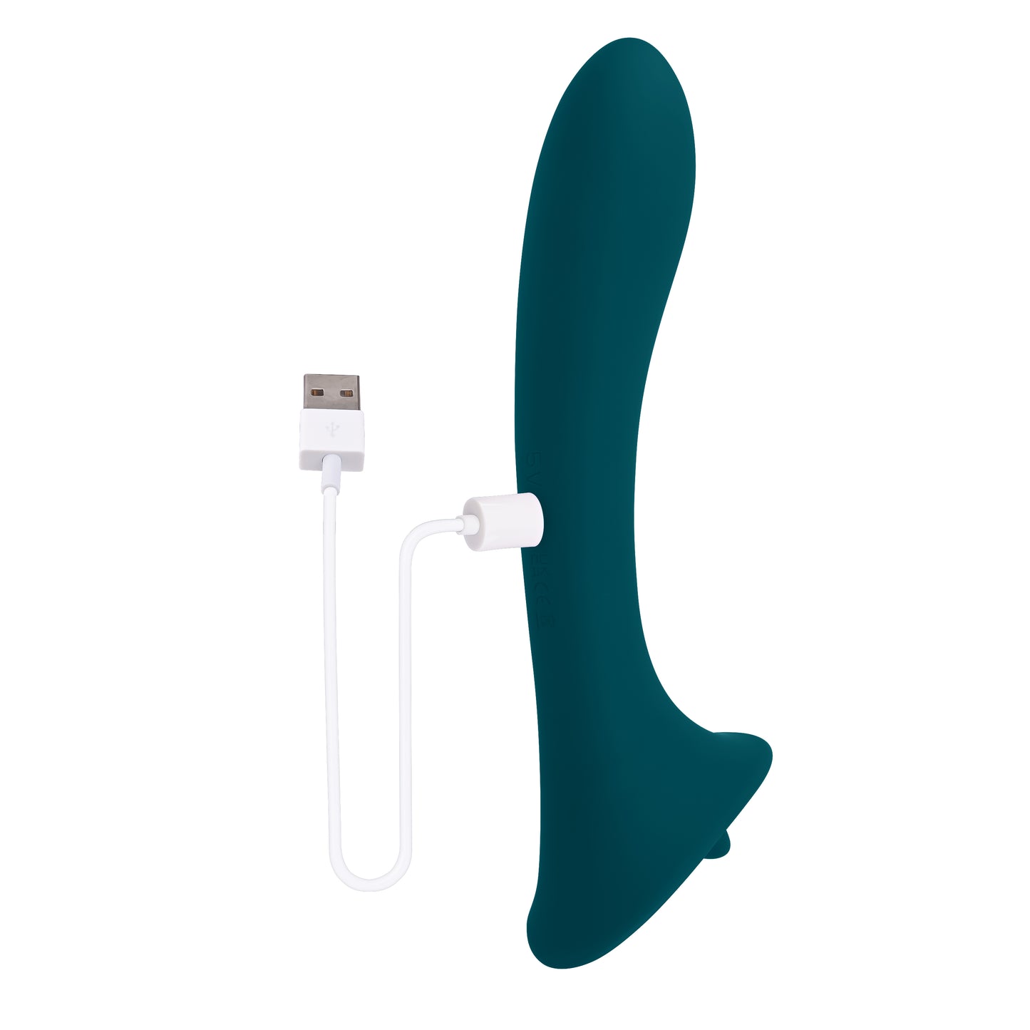 Playboy Pleasure TRUE INDULGENCE Teal 21.3cm Rechargeable Vibrator Flicking Tip